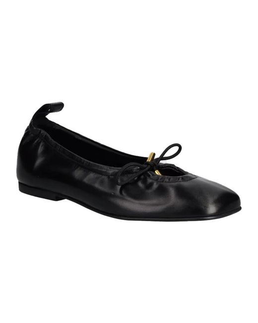 Alohas Black Ballerinas