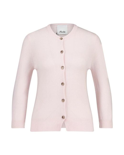 Allude Pink Cardigans