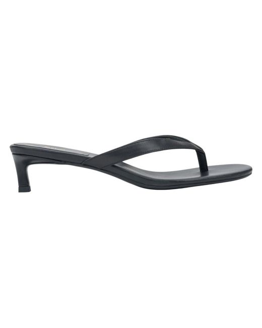 ESTRO Blue Heeled Mules