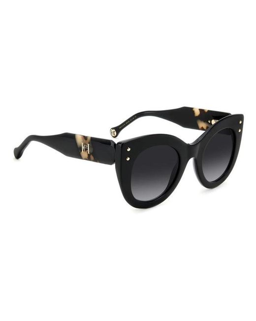 Carolina Herrera Black Ladies' Sunglasses Her 0127_s