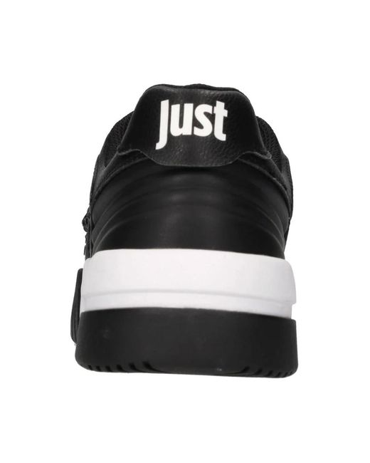 Just Cavalli Black Sneakers for men
