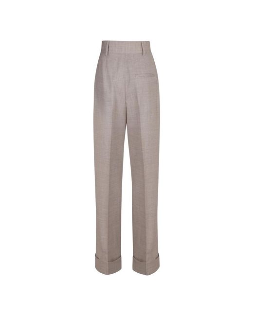 Philosophy Di Lorenzo Serafini Gray Wide Trousers