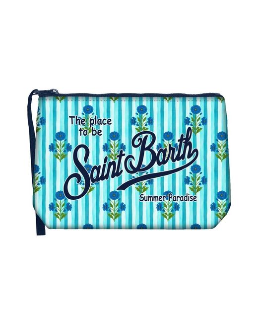 Mc2 Saint Barth Blue Clutches