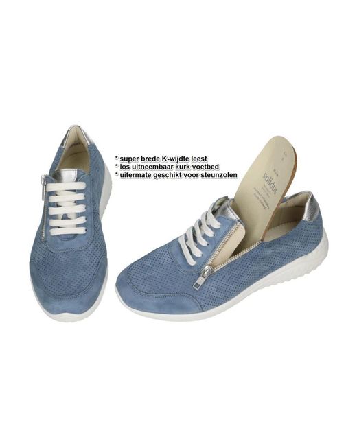 SOLIDUS Blue Kyle Sneaker