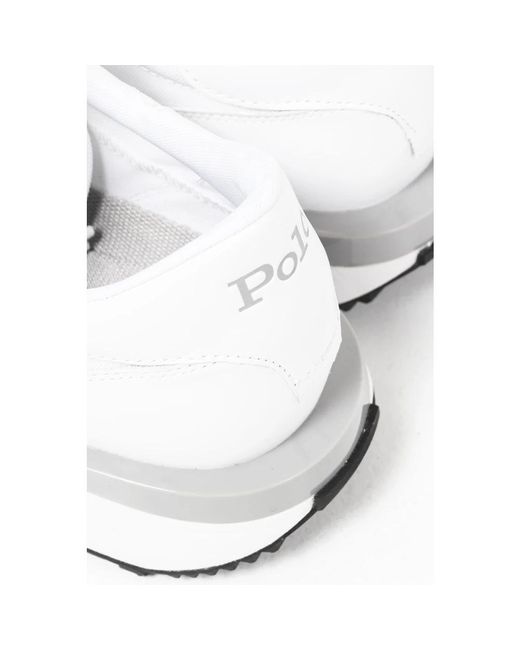 Ralph Lauren Weiße train 89 sneakers in White für Herren
