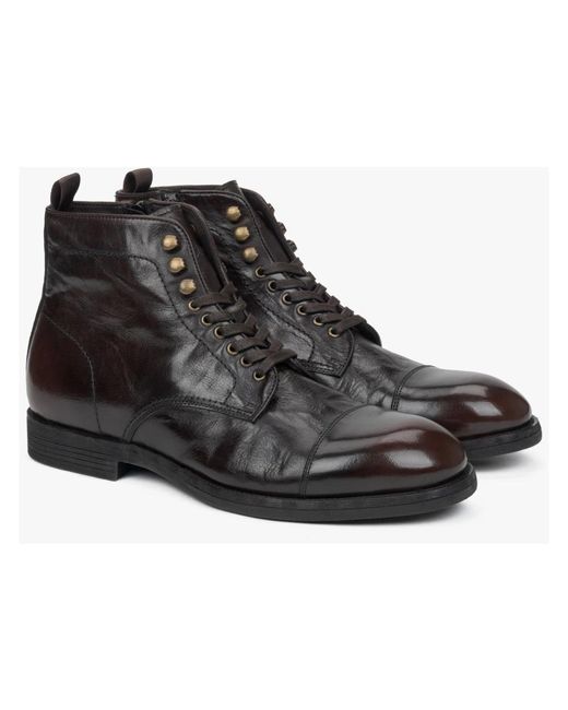Lace-Up Boots ESTRO de hombre de color Black