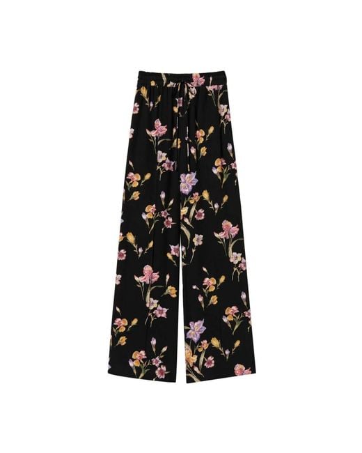 Twinset Black Wide Trousers