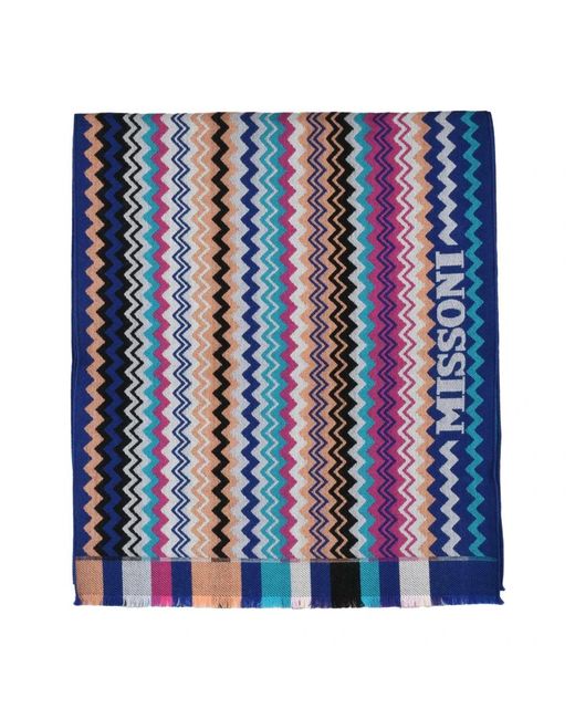 Missoni Blue Winter Scarves