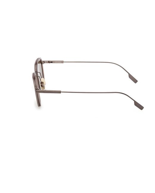 Zegna Metallic Sunglasses for men