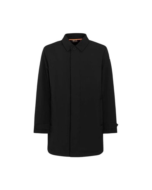 Suns Sala Micro Trench in het Black voor heren
