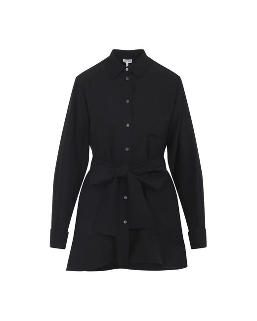 Loewe Blouse Met Riem in het Black