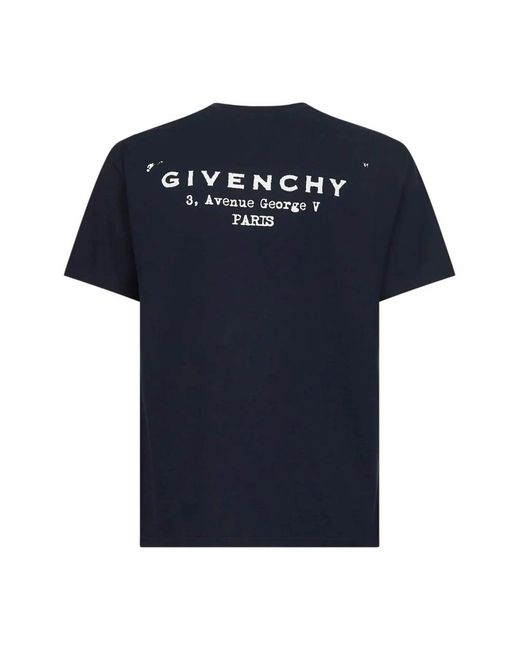 Givenchy Blue T-Shirts for men