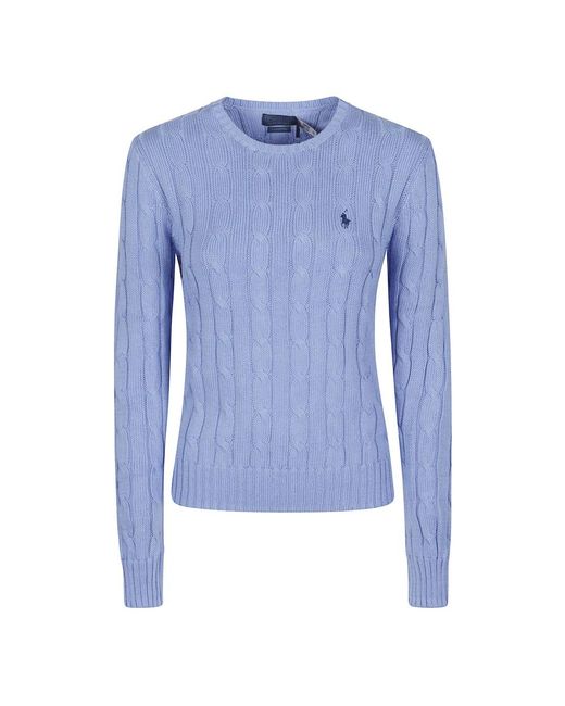 Polo Ralph Lauren Blue Round-Neck Knitwear