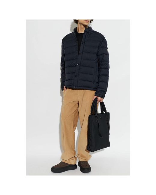 Down Jackets di Moncler in Blue da Uomo