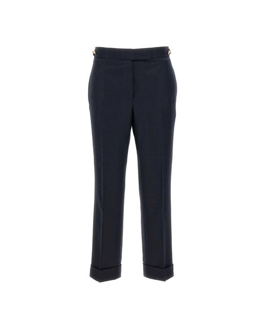Thom Browne Blue Straight Trousers