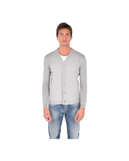 Cardigans Low Brand de hombre de color Gray