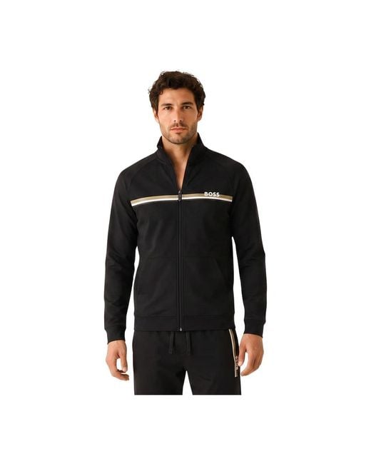 Boss Authentic Jacket Z in het Black voor heren