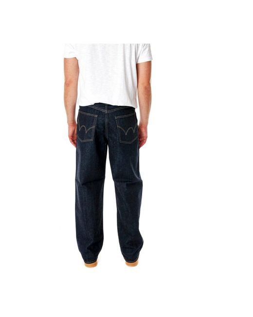 Edwin Rechte Jeans in het Blue voor heren