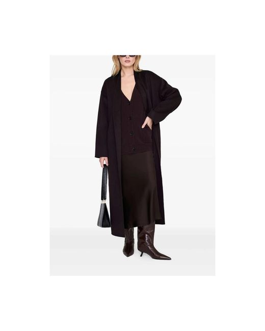 Anine Bing Black Midi Skirts