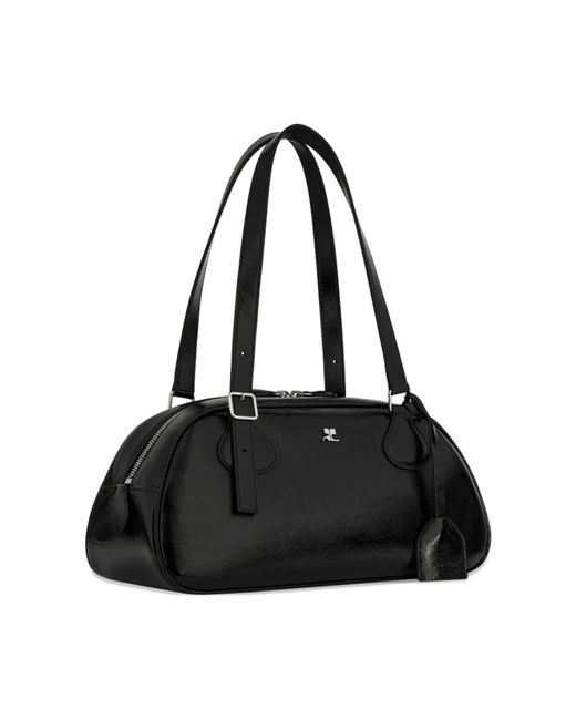 Shoulder Bags di Courreges in Black