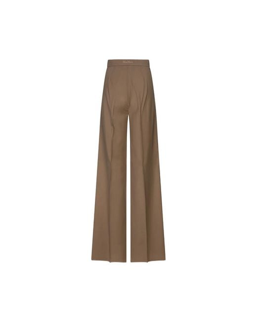 Max Mara Natural Wide Trousers