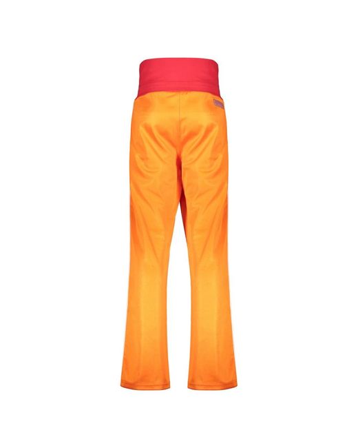 DIESEL Orange Wide Trousers for men