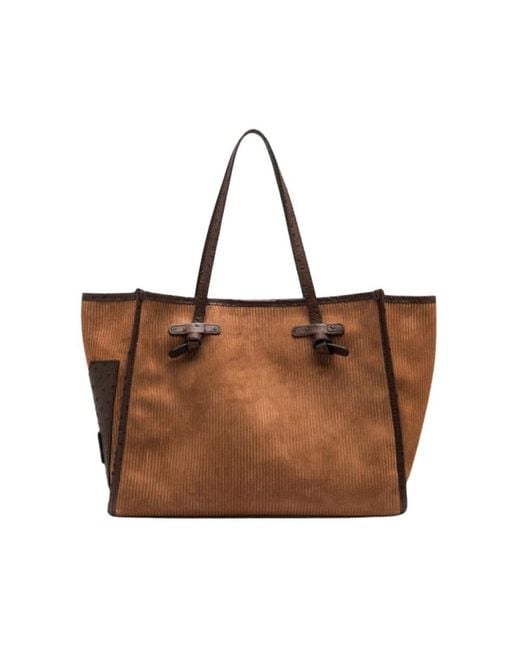 Gianni Chiarini Brown Shopping Bags