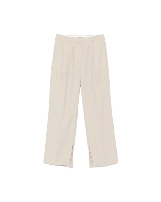 Birgitte Herskind Natural Hose Mit Taschen Und Knöpfen