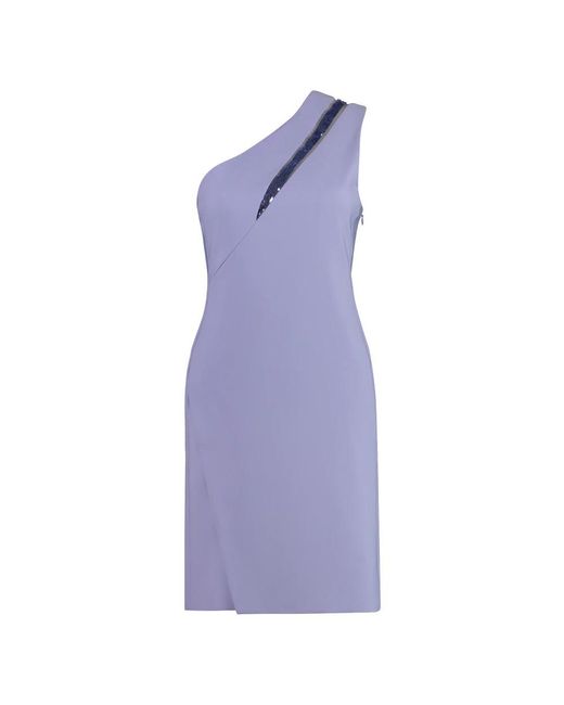 Genny Purple Short Dresses