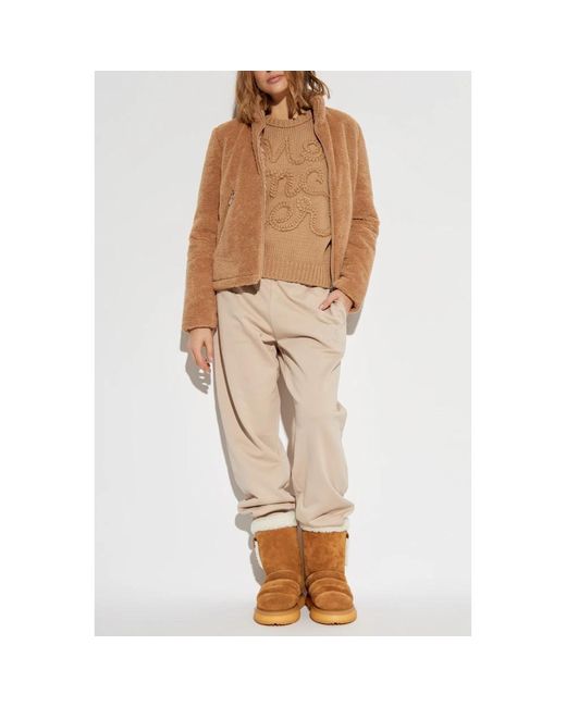 Moncler Natural Patterned Sweater