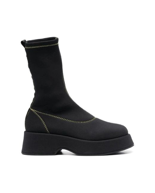 Ganni Black Ankle Boots