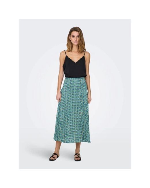 Midi Skirts ONLY de color Green