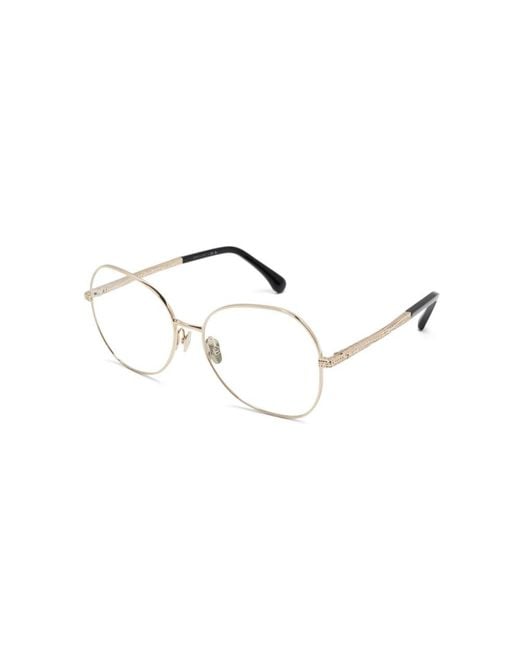 Chanel Optical Frame in het Metallic