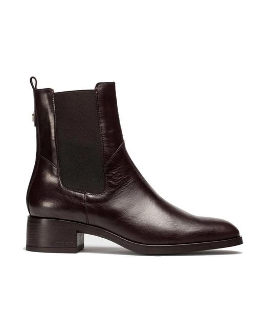 Wonders Brown Chelsea Boots