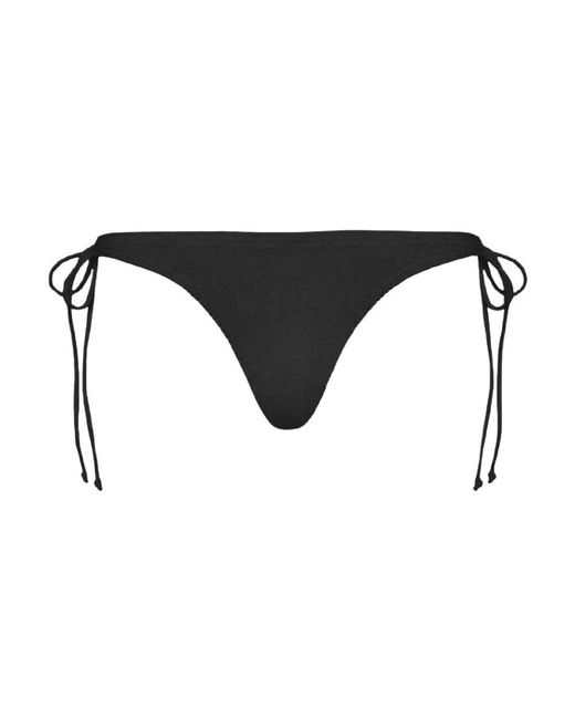 Bondeye Black Schwarzer bikini-bottom serenity eco