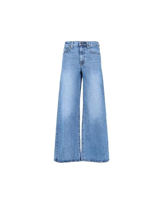 Levi's Wide Jeans in het Blue