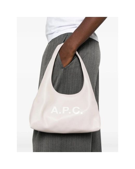 A.P.C. Pink Shoulder Bags