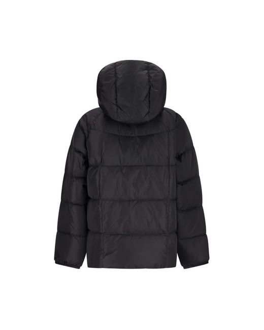 DSquared² Jassen ,Zwart ,Leer 3D Down Jacket in het Black voor heren