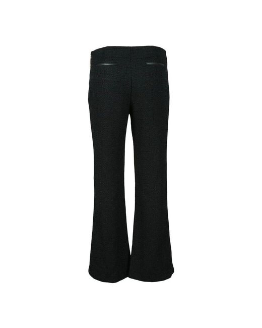 SIMONA CORSELLINI Black Stylische baumwollmischung hose