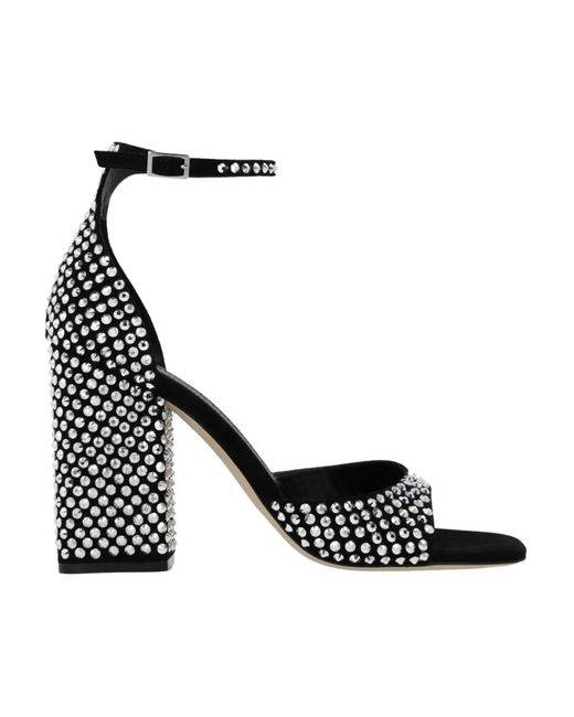 Paris Texas Black High Heel Sandals