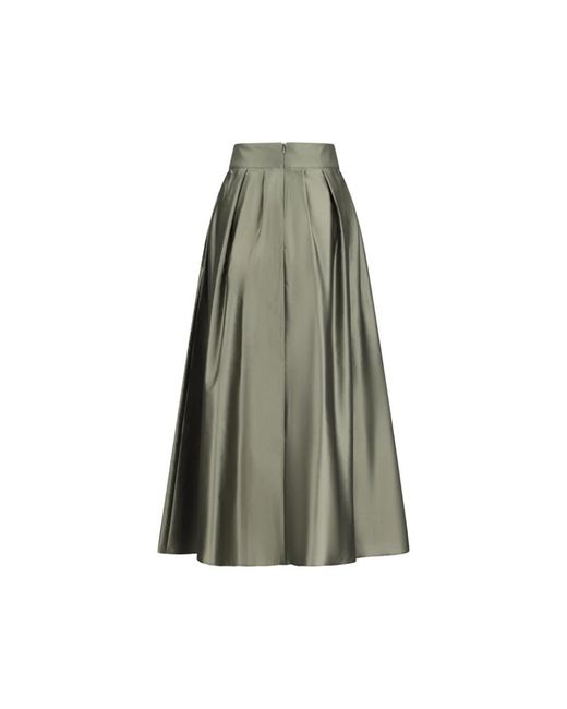 Max Mara Green Midi Skirts