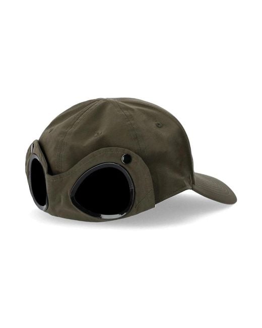 C P Company Green Caps for men