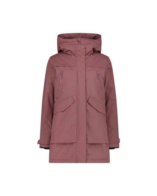 CMP Parka Fix Hood in het Purple