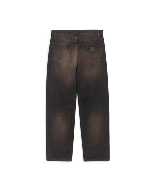 Carhartt Gray Straight Fit Jeans for men
