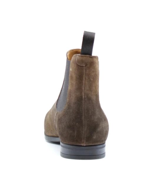 Doucal's Brown Chelsea Boots for men