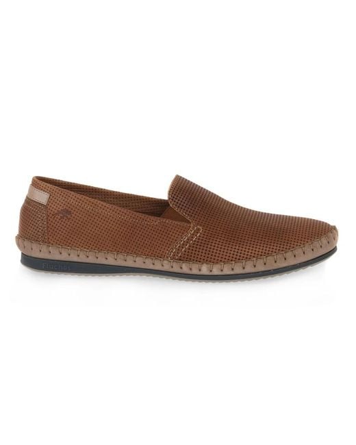 Fluchos Brown Loafers for men