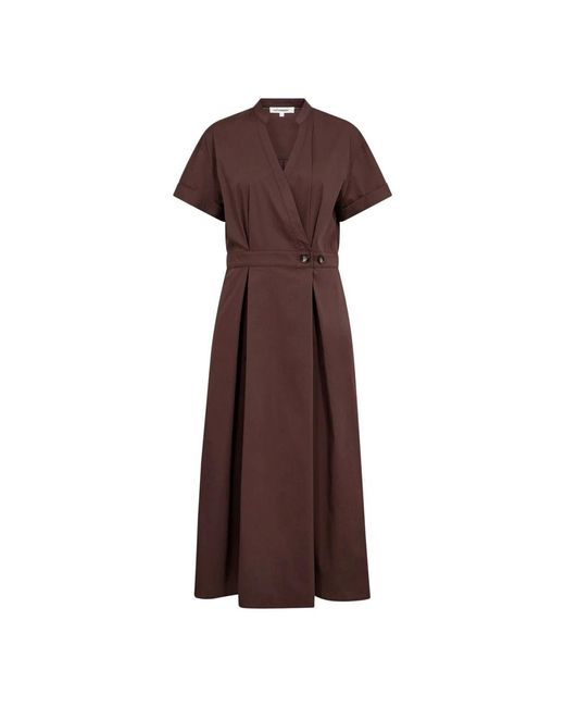 Wrap Dresses co'couture en coloris Brown
