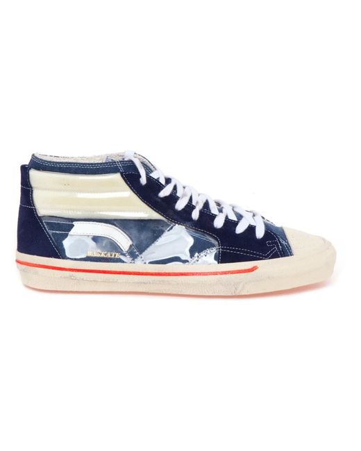 HIDNANDER Baskate Sneaker in Blue für Herren