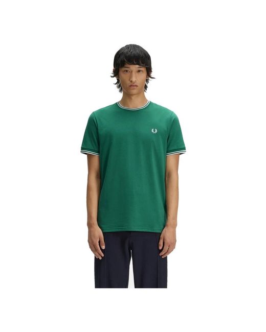 Fred Perry Green T-Shirts for men