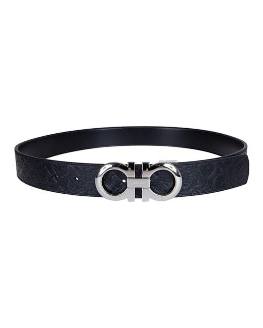 Ferragamo Black Belts for men